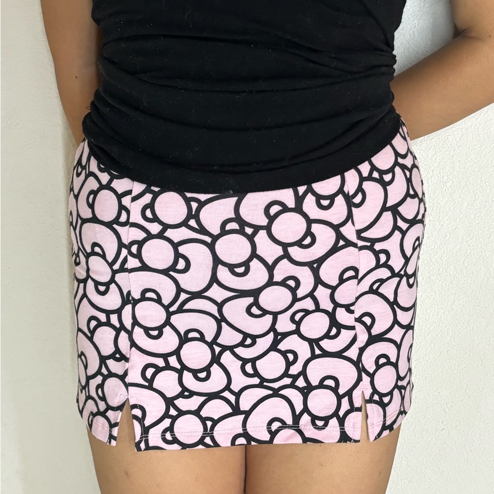 Pink Hello kitty mini skirt